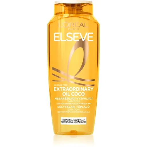 L’Oréal Paris Elseve Extraordinary Oil Coconut vyživující šampon pro normální až suché vlasy 400 ml