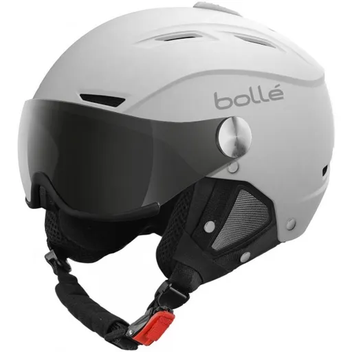 Bolle BACKLINE VISOR (54 - 56 CM) Sjezdová helma, bílá, velikost (54 - 56)