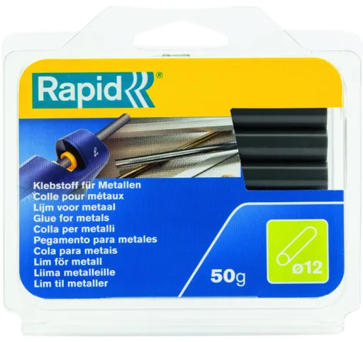 Tavné tyčinky na kov Rapid 12x94mm 6ks