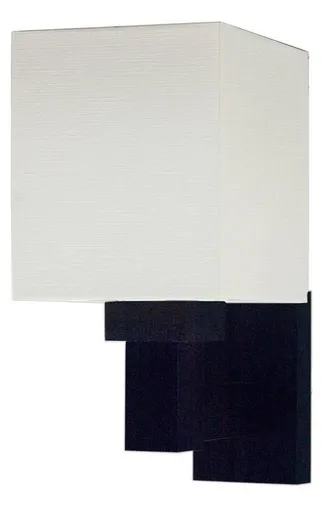 Nástěnná lampa černá/ecru nástěnná lampa Legato