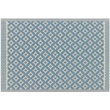 Venkovní koberec 120 x 180 cm světle modrý THANE, 199358 (beliani_199358)