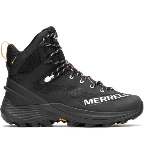Merrell ROGUE HIKER MID GTX Pánské outdoorové boty, černá, velikost 43.5