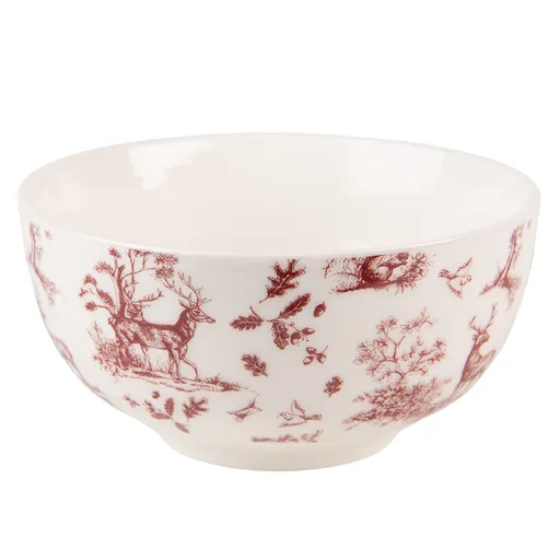 Porcelánová miska na polévku Pretty Forest - Ø 14*7 cm / 500 ml PFTBO