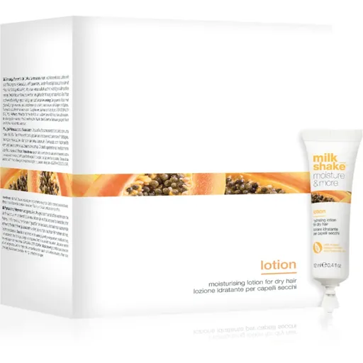 milk_shake® Moisture & More Lotion hydratační mléko pro suché vlasy 12x12 ml