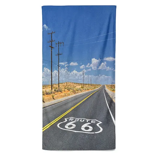 Osuška Route 66 (Velikost osušky: 100x170cm)