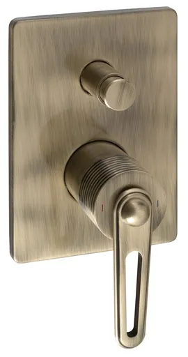 SAPHO BEBÉ podomítková sprchová baterie, 2 výstupy, bronz BB042/18