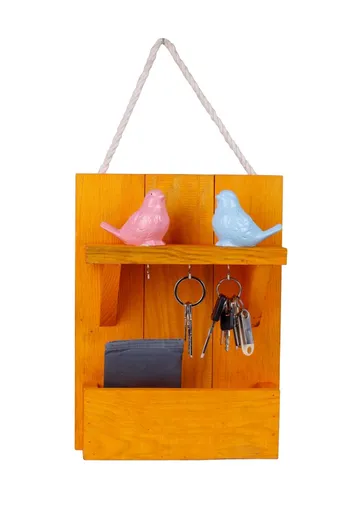 Dřevěný držák na klíče 214-S