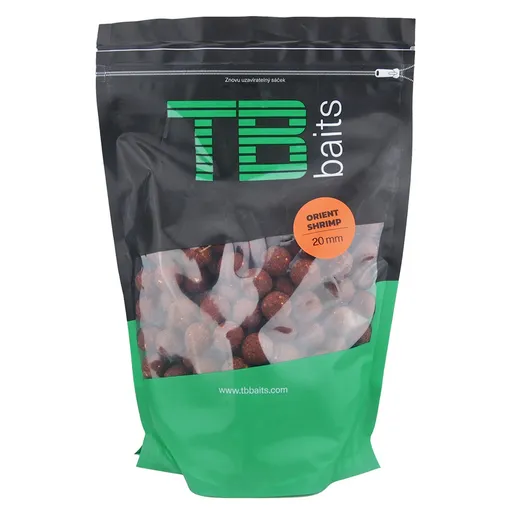 Tb baits boilie orient shrimp - 2,5 kg 24 mm