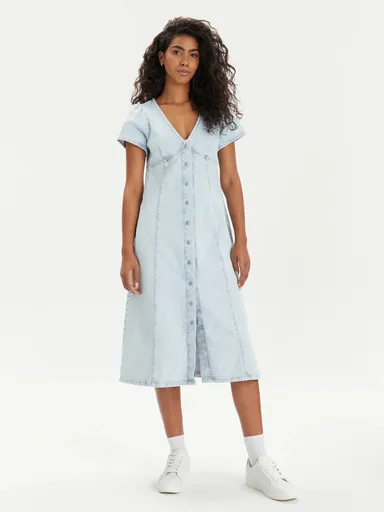 Tommy Jeans dámské džínové šaty DW0DW17966 S