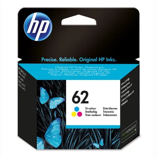 HP C2P06AE - originální cartridge HP 62, barevná, 165 stran