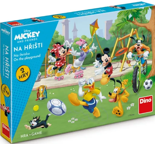 Mickey a kamarádi na hřišti