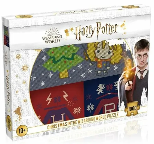 Harry Potter Puzzle Vánoce v kouzelnickém světě 1000 dílků