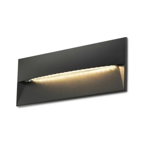 RED - DESIGN RENDL RENDL REP 27 zápustné svítidlo černá 230V LED 10W 90° IP65 3000K R14207