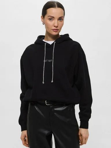 Guess dámská černá mikina W5RQ00KBY51 L