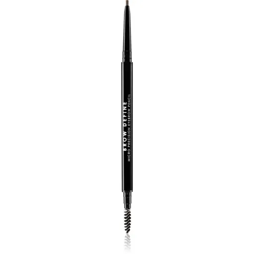 MUA Makeup Academy Brow Define precizní tužka na obočí s kartáčkem odstín Mid Brown 0.05 g