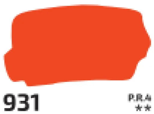 Kvašová barva Rosa 40ml – 931 red light