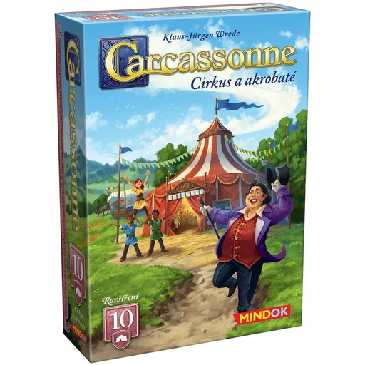 Carcassonne rozšíření 10: Cirkus a akrobaté (2025)