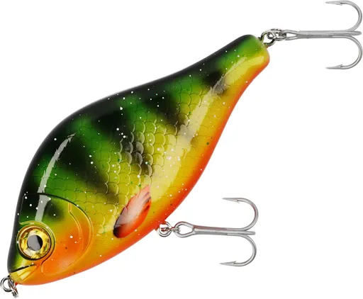 Mikado wobler mft jerk suspending hot perch - 13 cm 86 g