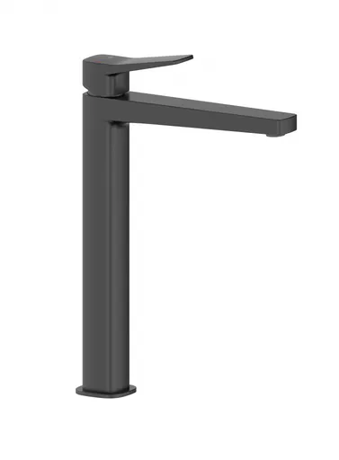 KFA Baterie Malaga, umyvadlová, na desku se spustem klik-klak, černá 4522-712-81