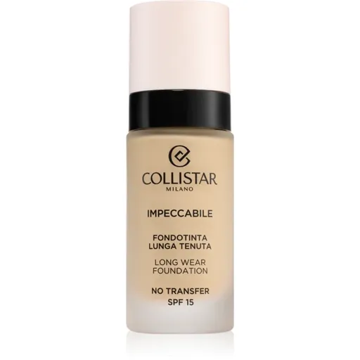 Collistar Impeccabile Long Wear Foundation dlouhotrvající make-up SPF 15 1N Avory 30 ml
