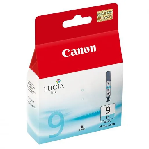 CANON PGI-9 PC - originální cartridge, foto azurová, 14ml