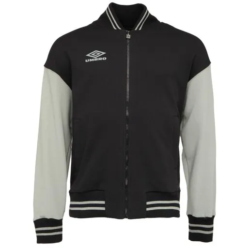 Umbro VARSITY BOMBER Pánská mikina, černá, velikost