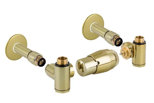 HOPA INTER-SET, rohový ventil (Z8) Barva Zlatá lesklá, Varianta Pravá RDINTERSETRZG