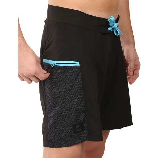 KILPI ARIANY Pánské koupací kraťasy, černá, velikost