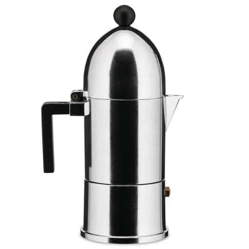 Moka kávovar LA CUPOLA 150 ml, stříbrná, hliník, Alessi