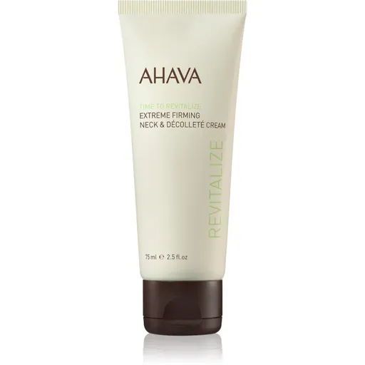AHAVA Time To Revitalize zpevňující krém na krk a dekolt 75 ml