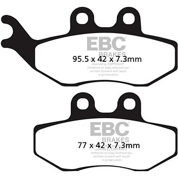 EBC Brzdové destičky SFAC194 (SFAC194)