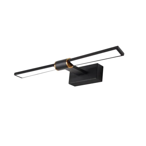 ACA Lighting nástěnné svítidlo PAPIGION LED 8W 520lm 3000K černá hliník 410mm PN1403LEDW41BK