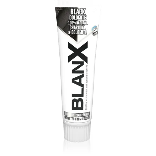 BlanX Black Dolomite bělicí zubní pasta s aktivním uhlím 75 ml