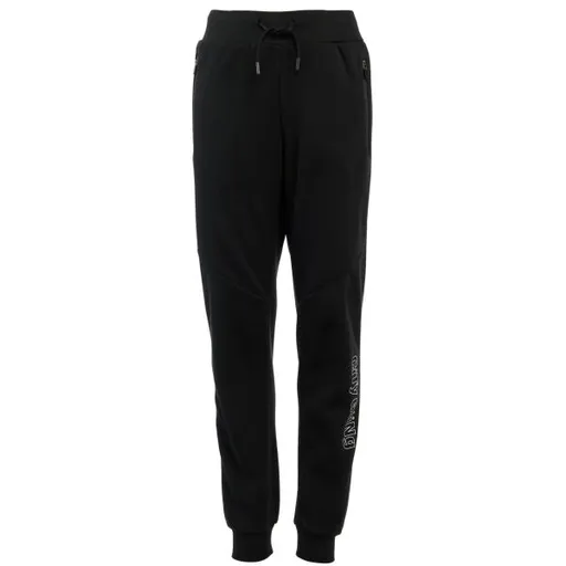 Lewro BASY Dětské tepláky, černá, velikost 140-146