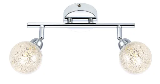 Nástěnná lampa 2X4W LED G9 chrom KALEIDOSCOPE