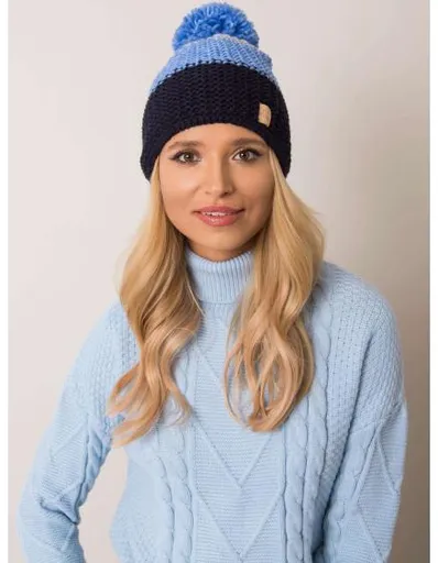 Dámská čepice RUE PARIS námořnicky modrá