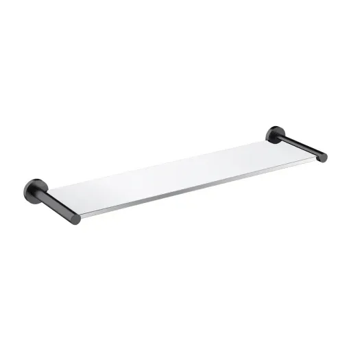 OMNIRES Skleněná police MODERN PROJECT, antracit MP60930AT