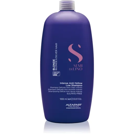 Alfaparf Milano Semi di Lino Blonde tónovací šampon pro blond a melírované vlasy 1000 ml