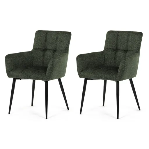 Sada jídelních židlí DCH-P3146 GRN2, 2 ks