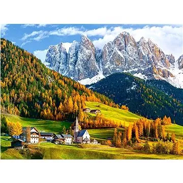 Castorland Puzzle Kostel svaté Magdaleny, Dolomity 2000 dílků (200610)