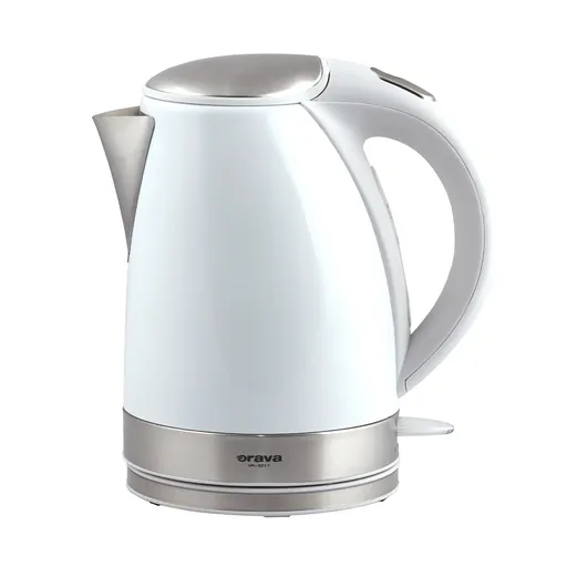 Orava Nerezová varná konvice 1,7 l, bílá