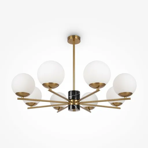 MAYTONI Závěsné svítidlo Marble E27x8 60W MOD187PL-08BS