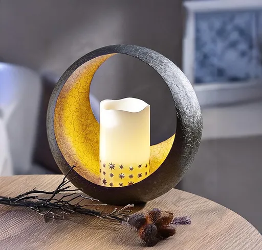 LED vosková svíčka Shiny Star