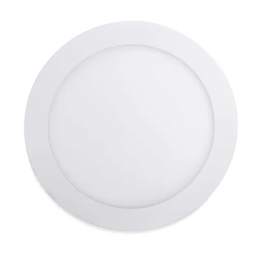 Solight Bílý vestavný LED panel kulatý 120mm 6W Teplá bílá - POSLEDNÍ KUS WD101