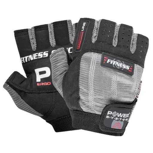Power System Fitness rukavice PS 2300 černošedé - XXL