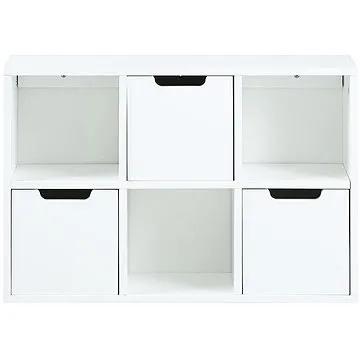 Nástěnná police se zásuvkami Marika, 56 cm (A1001808)