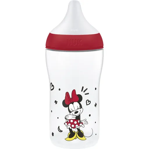 NUK Perfect Match Disney láhev s kontrolou teploty Minnie 3m+ 260 ml