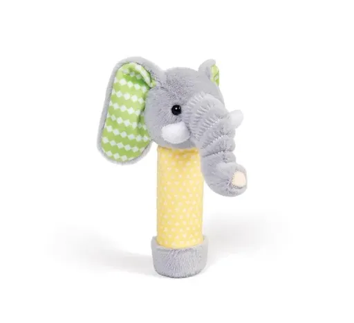 Bigjigs Toys Plyšové chrastítko Slon 1 ks