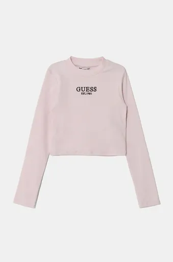 Dětské tričko s dlouhým rukávem Guess