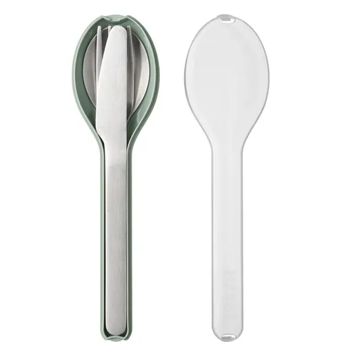 Sada cestovních příborů ELLIPSE, sada 3 ks, severská šalvěj, nerezová ocel, Mepal